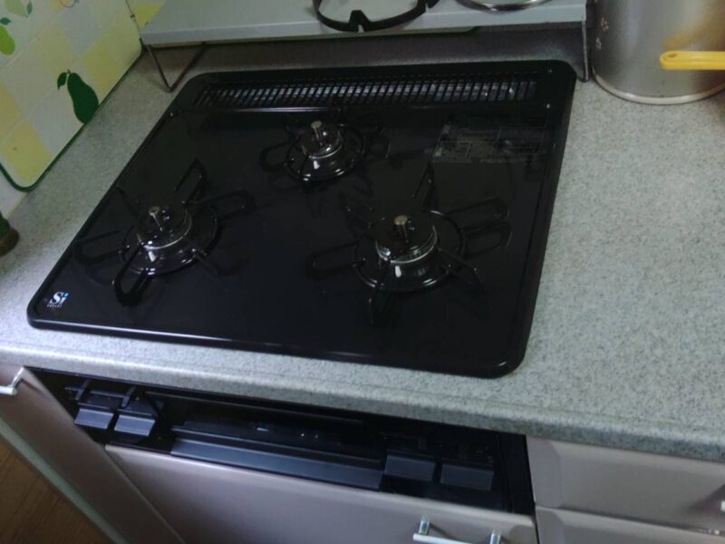 ガスコンロの交換