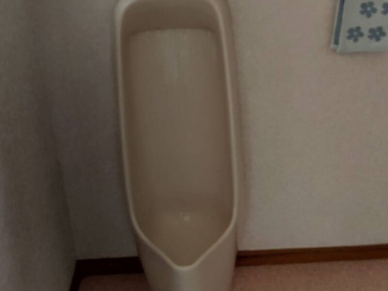 小便器の取り外し